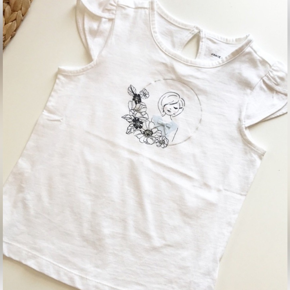 NWT Janie and Jack girls T shirt size 12